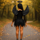 Bruna Mini Pukukostuum - Langennut Enkeli - Uniikit Siivet - Lasten Naamiaisasu - EmiyoSuomi - Halloween