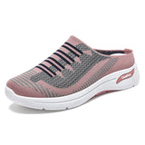 Neuleiset slip-on tennarit kevyet naisten casual kengät