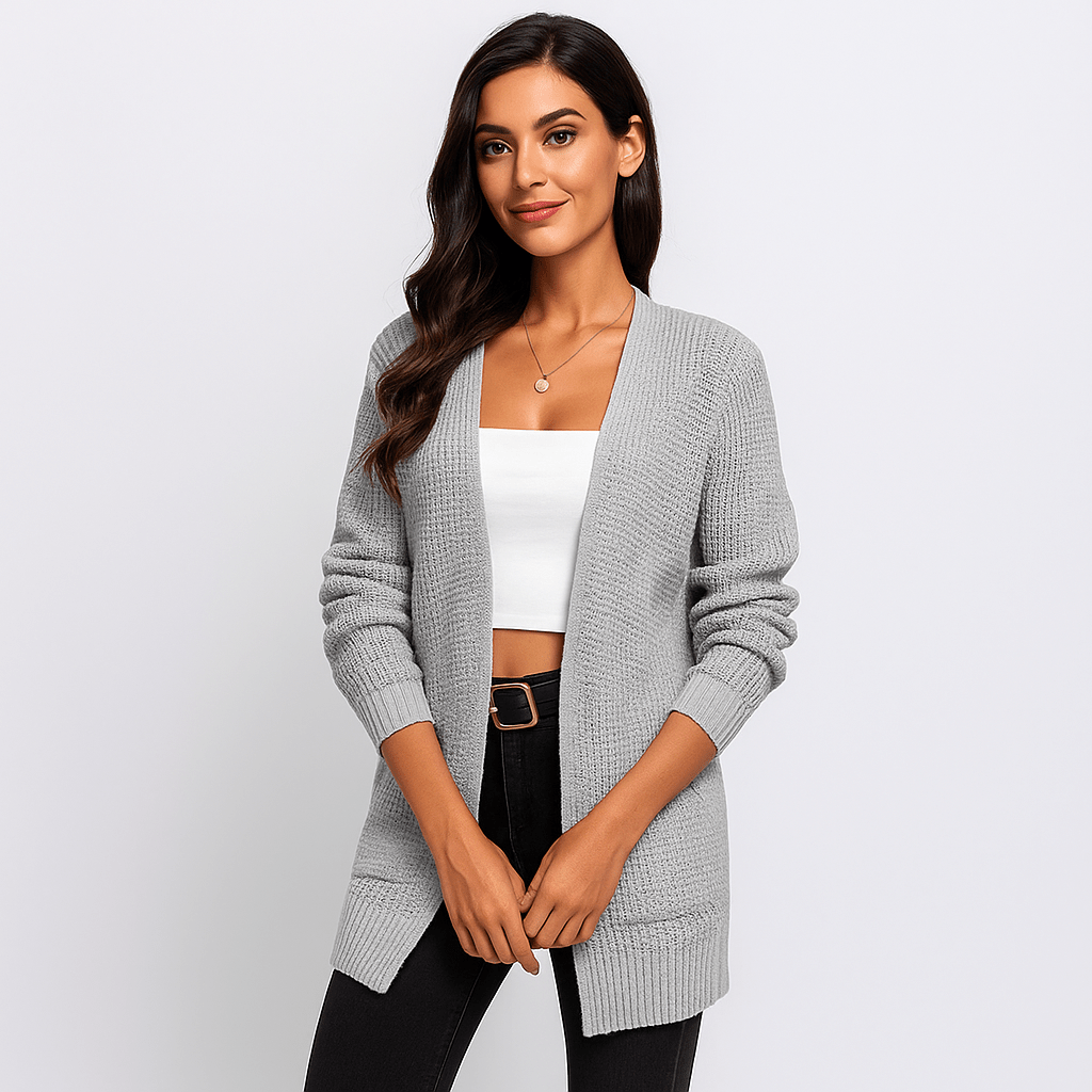 Cardigan - Lämmin - Tehokas - Mukava - Tyylikäs - Laadukas Valinta - EmiyoSuomi - Neuleet