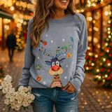 Cassandra - Jouluneule - Pyöreä Kaula - aukko - Lämmin & Tyylikäs - EmiyoSuomi - Joulupuserot