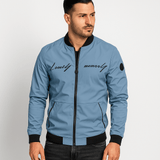 Claus Broderet Takki - Vetoketju - Taskut - Mukava & Tyylikäs - EmiyoSuomi - Bomberjacket - Mies