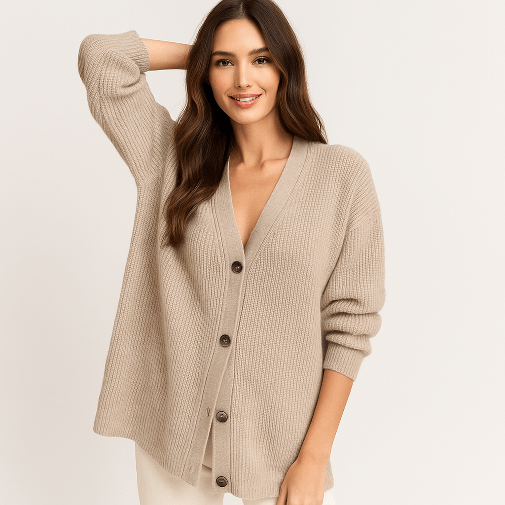 Cocon Cardigan Kashmirissa - Pehmeä - Elegantti - Ajaton Design - EmiyoSuomi - Neuleet