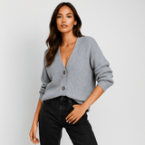 Cocon Cardigan Kashmirissa - Pehmeä - Elegantti - Ajaton Design - EmiyoSuomi - Neuleet