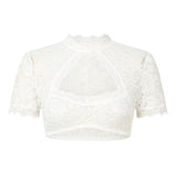 Dame Dirndl Paita - Puuvilla - Oktoberfest Kansallispuku - Juhlaviihtyvyys - EmiyoSuomi - Oktoberfest - Nainen