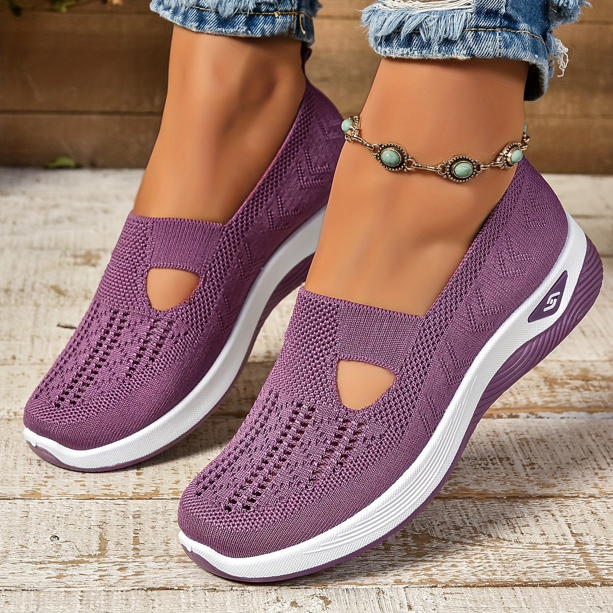 Naisten Ortopeidiset Hengittävät Slip-On Mukavat Sandaalit