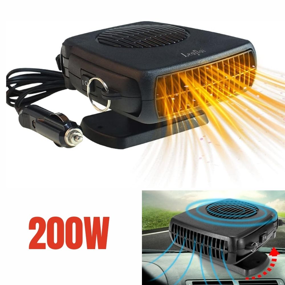 Auton lämmitin 12V | 150W/300W keraami, jäätymisen esto