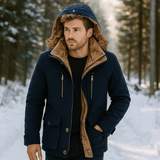 Dominic - Talvitakki - Lämmin, Vedenpitävä & Tyylikäs Mukavuus - EmiyoSuomi - Takit - Miehet