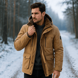 Dominic - Talvitakki - Lämmin, Vedenpitävä & Tyylikäs Mukavuus - EmiyoSuomi - Takit - Miehet