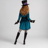 Donatella - Kevyt ja hengittävä Halloween noita puku - Mukava ja tyylikäs - EmiyoSuomi - Halloween