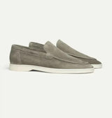 Miesten mokkanahka loaferit venekenkä slip-on tyyli
