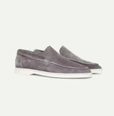 Miesten mokkanahka loaferit venekenkä slip-on tyyli