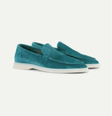 Miesten mokkanahka loaferit venekenkä slip-on tyyli