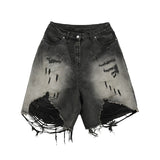 Donald Vintage Shorts - Tehdyt Vanhoista Reikäisistä-Miesten shortsit-EmiyoSuomi