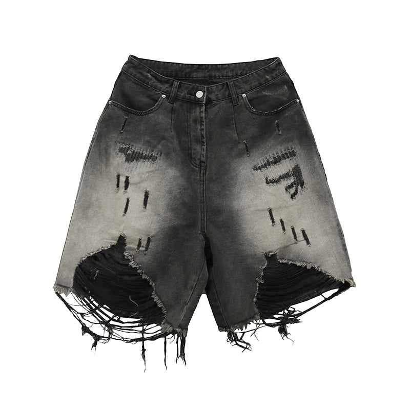 Donald Vintage Shorts - Tehdyt Vanhoista Reikäisistä-Miesten shortsit-EmiyoSuomi