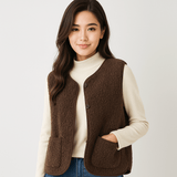 Fleece Thermo Takki Naisille - Lämmin - Mukava - Kevyt - EmiyoSuomi - Naisten liivi