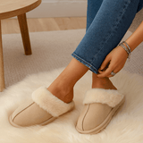 Fluffy Beige - Tossut – Pehmeys ja lämpö - EmiyoSuomi - Naisten talvikengät