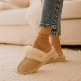 Fluffy Beige - Tossut – Pehmeys ja lämpö - EmiyoSuomi - Naisten talvikengät