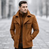 Grayson Mallitakki - Kaksinkertainen Kaulus - Tyylikäs Miesten Muoti - EmiyoSuomi - Takit - Miehet