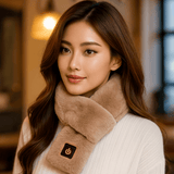 HeatCozy – Tyylikäs Lämmitettävä Huivi Tekokarvasta - EmiyoSuomi - Huivit