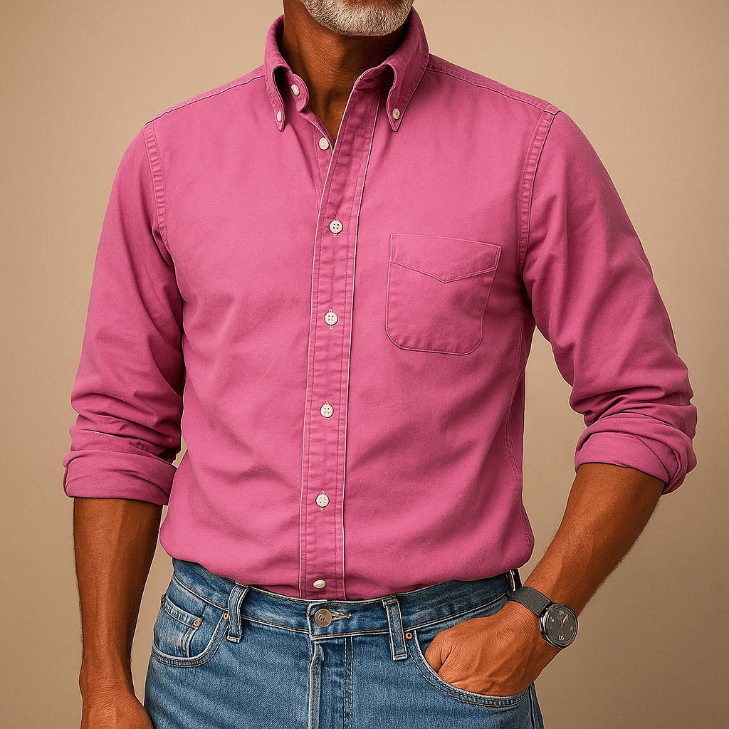 Henry – Vintage miesten pitkähihainen paita - EmiyoSuomi - Miesten T - paidat