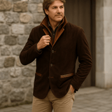 Herra Casual Napillinen Takki - Mukava - Tyylikäs - Monikäyttöinen - EmiyoSuomi - Takit - Miehet