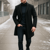 Herra Rentovaatteet Talvitakki - Lämmin - Mukava - Tyylikäs - EmiyoSuomi - Takit - Miehet