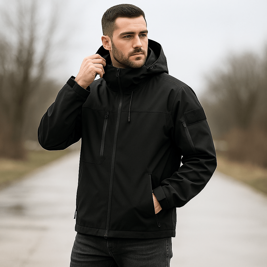 Herra toiminnallinen cargo - takki - tuulenpitävä - kestävä - käytännöllinen - EmiyoSuomi - Takit - Miehet