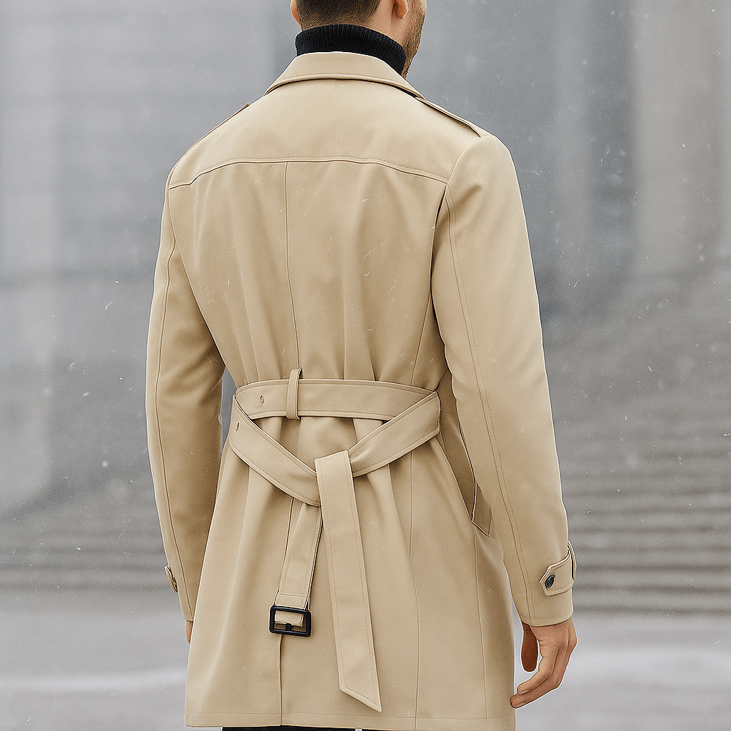 Herre Casual Kaksinkertainen Neuletakki - Mukavuus - Tyyli - Lämpö - EmiyoSuomi - Takit - Miehet