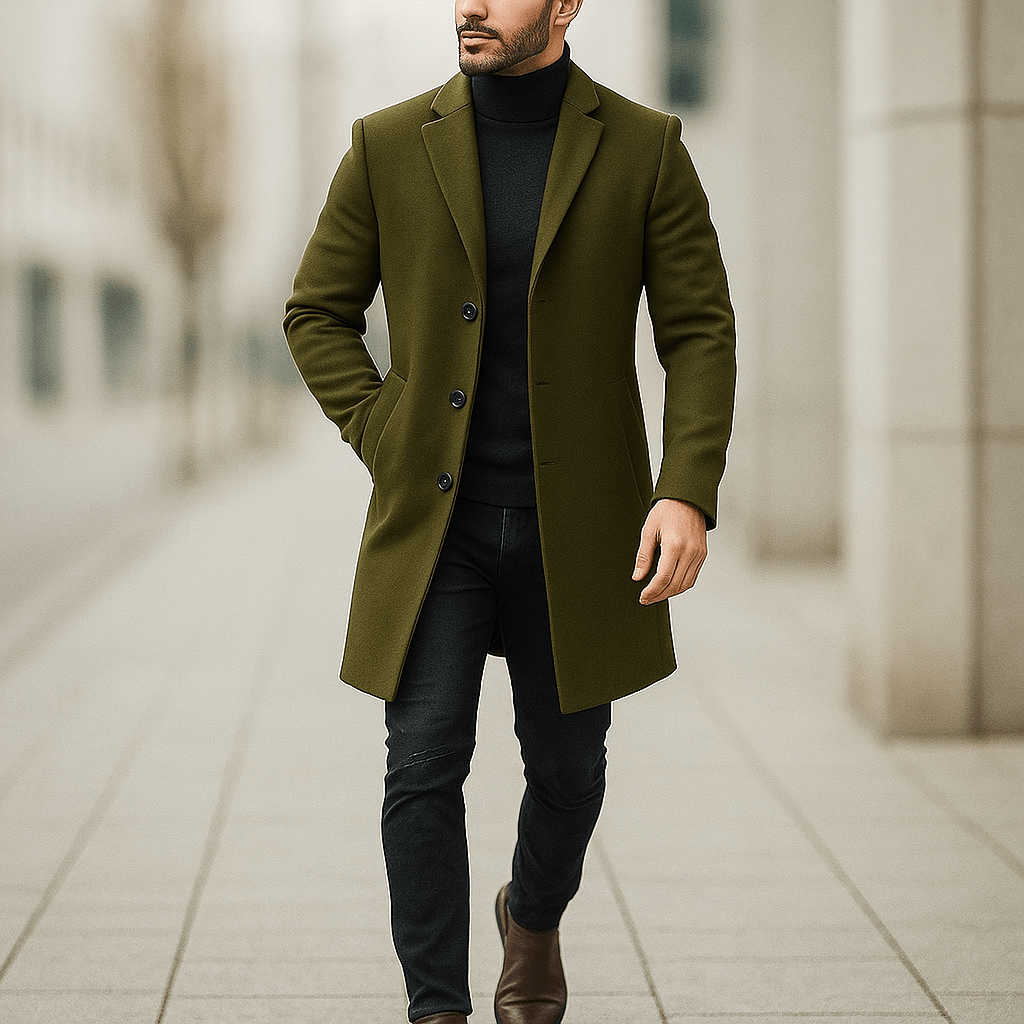 Herre Casual Napitus Takki - Tyylikäs - Mukava - Monikäyttöinen - EmiyoSuomi - Takit - Miehet