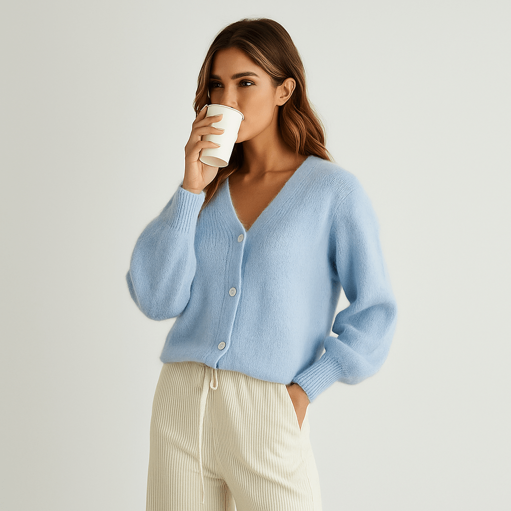 Hygge Cardigan - Mukava Mukavuus - Tyylikäs Lämpö - EmiyoSuomi - Neuleet