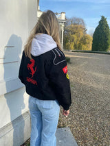 Women's Oversized Racing Jacket Streetwear