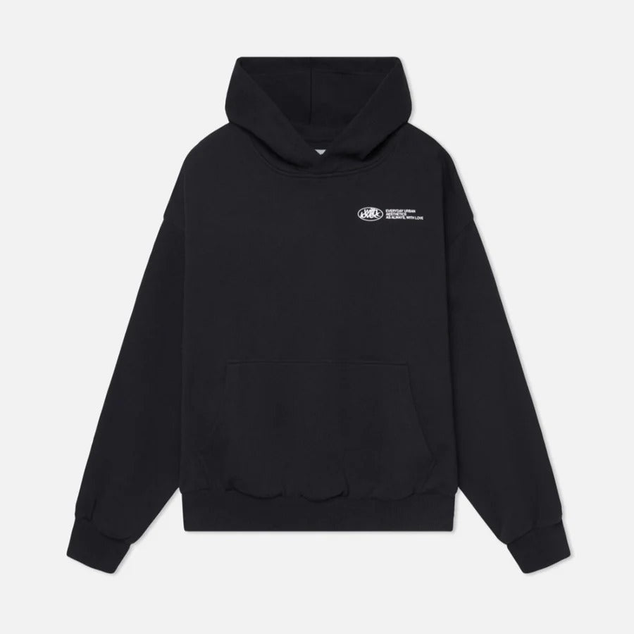 Oversized huppari löysä casual istuvuus etupainatus