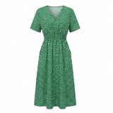 Sommerkjole | A-linje, løs | Elegant, minimalistisk