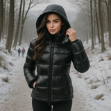 Elegante lange pufferjas Marie - Warm - Stijlvol - Comfortabel