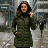 Stilla - Lange Jas met Zachte Voering en Capuchon - Trendy Comfort