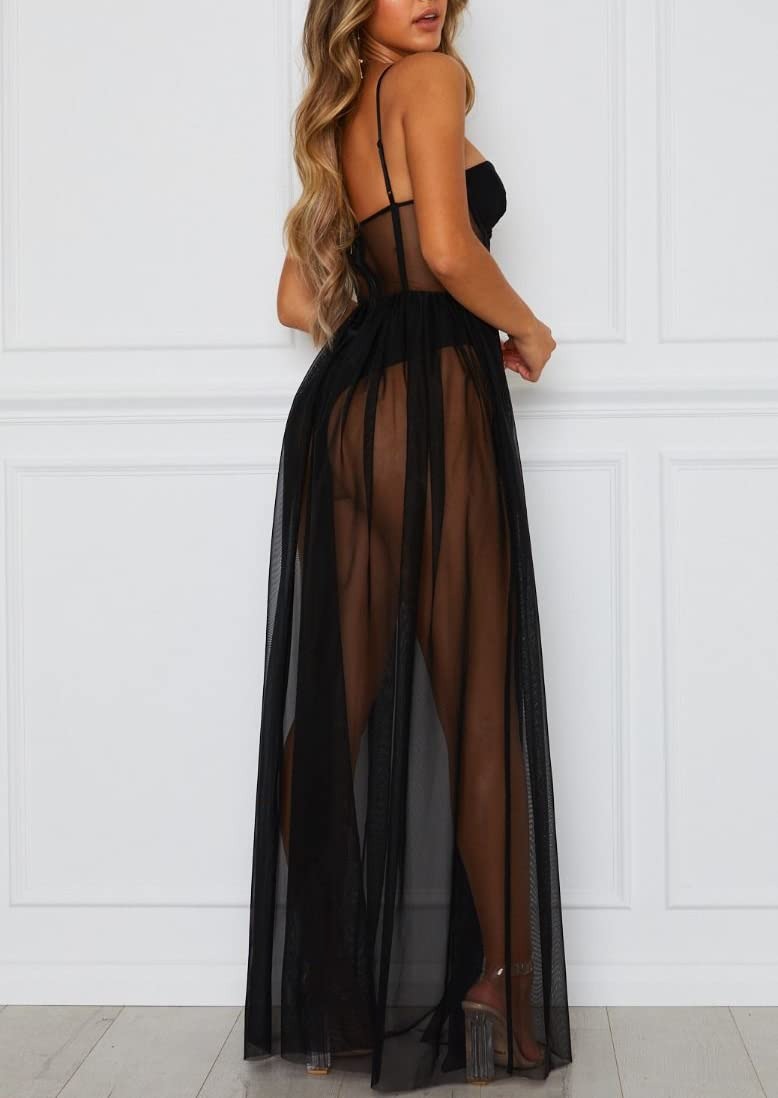 Vintage pitsinen maksimekko - hihaton - elegantti