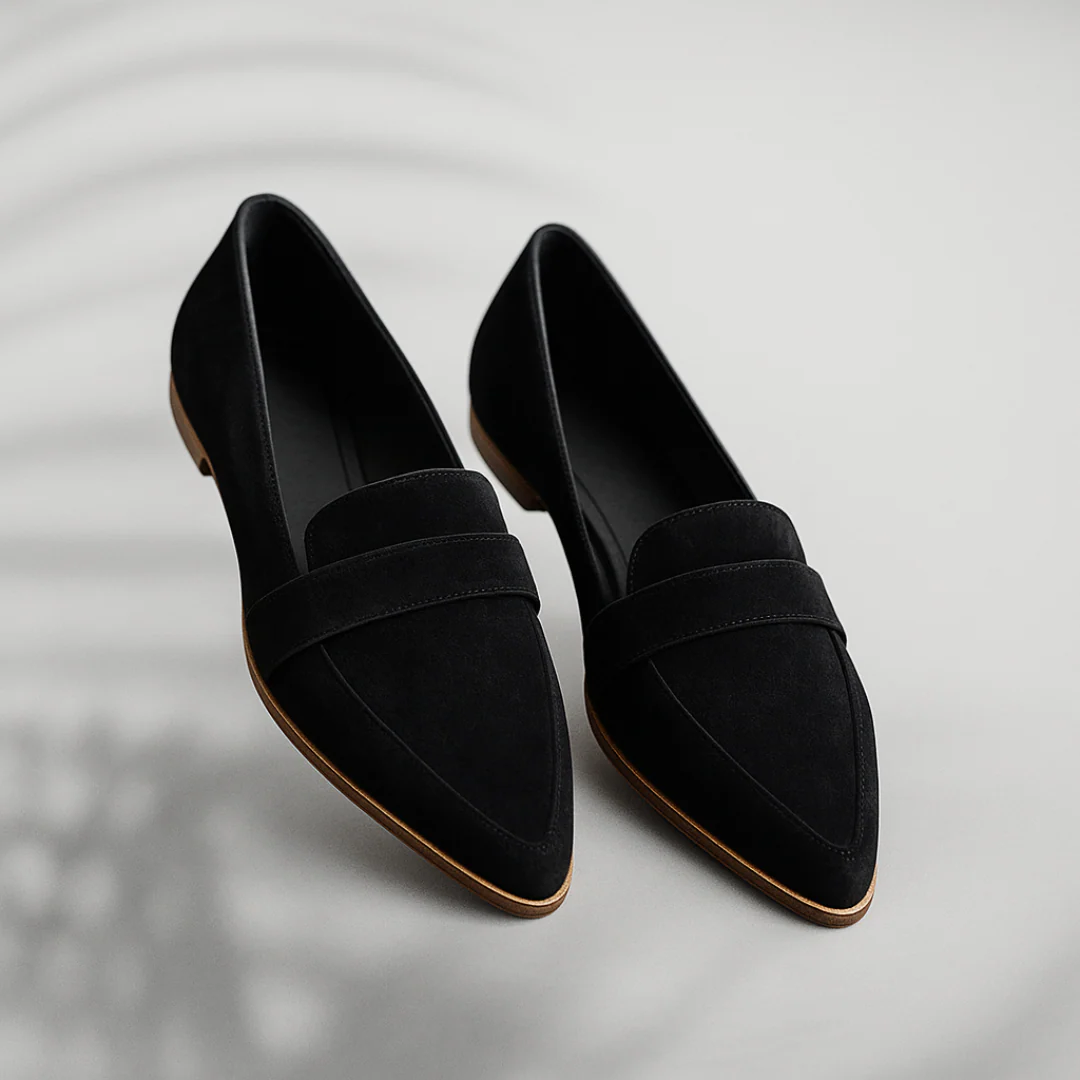 Naisten ortopediset mokkasiinit slip-on pyöreä varvasosa liukastumaton pohja