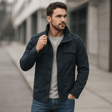 Jethro - Retro farkkutakki - Useita taskuja - Kestävä muotoilu - EmiyoSuomi - Takit - Miehet