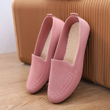 Naisten neule loaferit slip-on hengittävä kevytpohja
