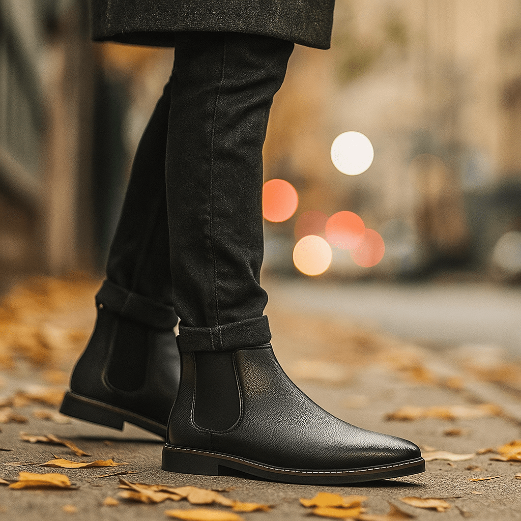 Joey – Miesten Chelsea - saappaat Vetoketjulla - EmiyoSuomi - miesten nilkkurit