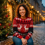 Jouluparien Neulepaita - setti – Yhteensopivat Jouluneuleet – Lahjaidea - EmiyoSuomi - Joulupuserot