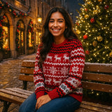 Jouluparien Neulepaita - setti – Yhteensopivat Jouluneuleet – Lahjaidea - EmiyoSuomi - Joulupuserot