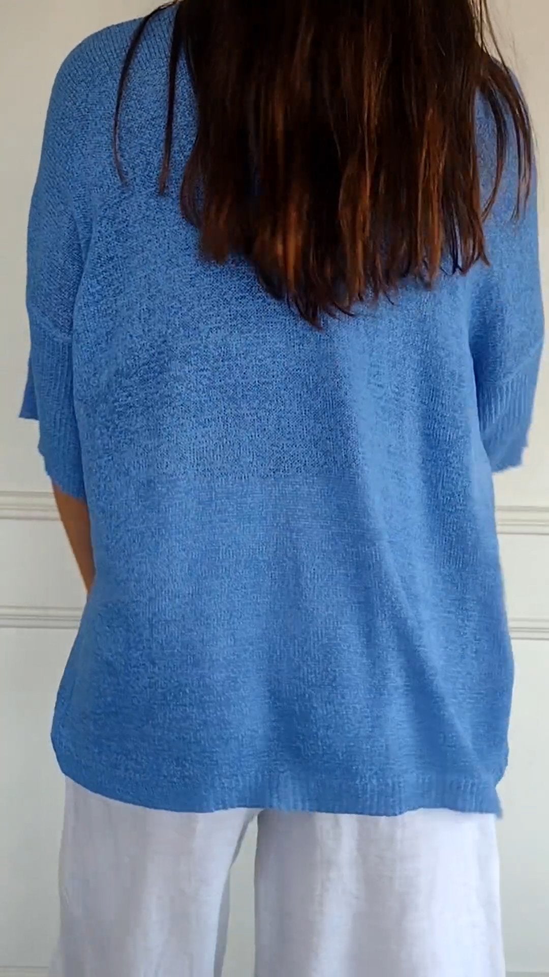Neulepaita V-kaoluksella | Univärinen, Miellyttävä | S–5XL