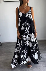 Ariana - Mekko Naisille - Trendikäs Painettu Design-Mekot-EmiyoSuomi