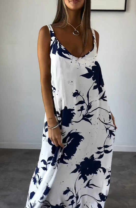Ariana - Mekko Naisille - Trendikäs Painettu Design-Mekot-EmiyoSuomi