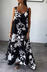 Ariana - Mekko Naisille - Trendikäs Painettu Design-Mekot-EmiyoSuomi