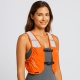 Juoksuliivi - 2 pehmeää pulloa 450 ml - Ihanteellinen polkujuoksuun - EmiyoSuomi - Naisten liivi