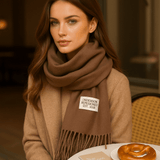 Käännettävä Pashmina - huivi Elena – Tyylikäs ja Pehmeä - EmiyoSuomi - Huivit