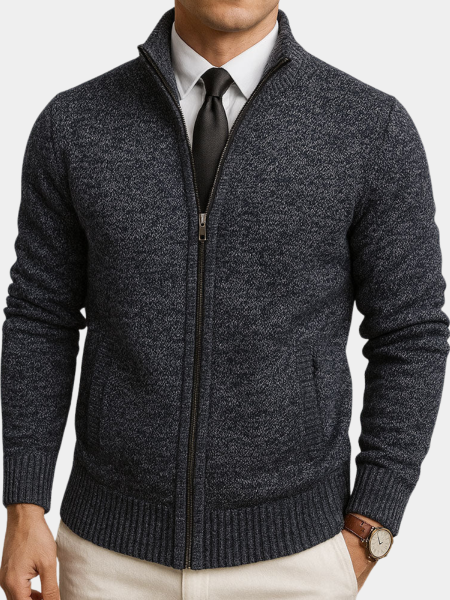 Miesten merinosvillaliivi slim fit, pehmeä neuleliivi