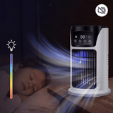 Kannettava Ilmajäähdytin Höyrystin Tuuletin USB Valkoinen - EmiyoSuomi - jäähdytys